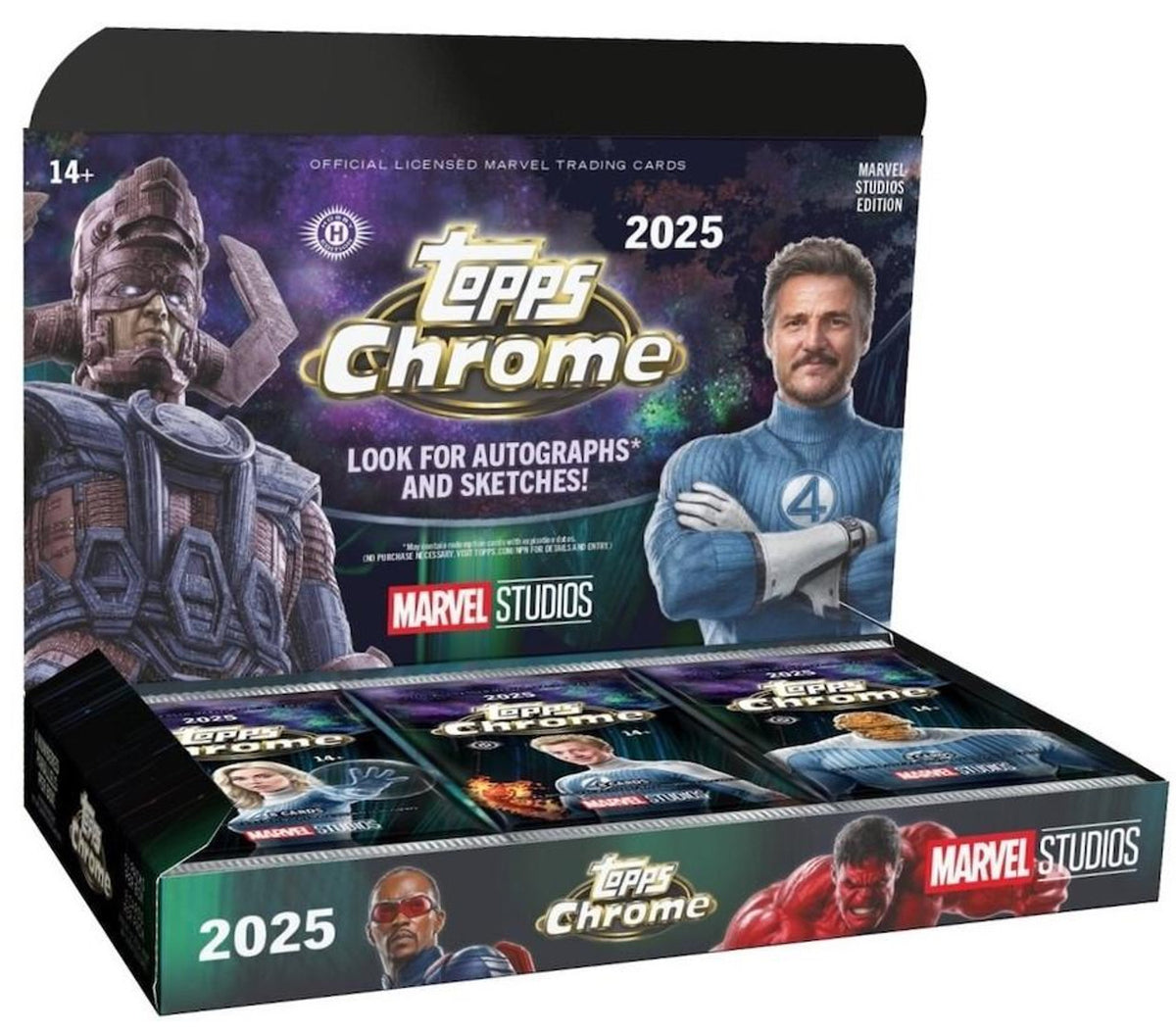 2025 Topps Marvel Studios Chrome Hobby Box