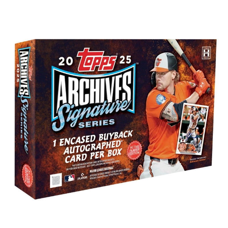 2025 Topps Archives Signature Series Baseball Hobby Box