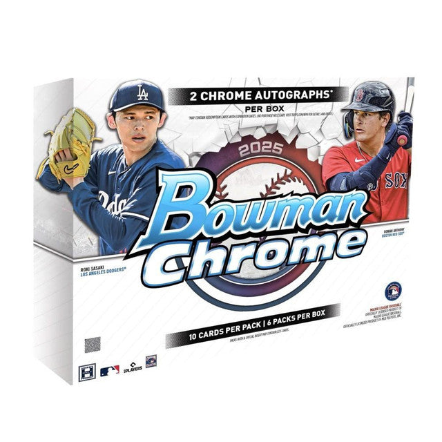 2025 Bowman Chrome Baseball Hobby Box