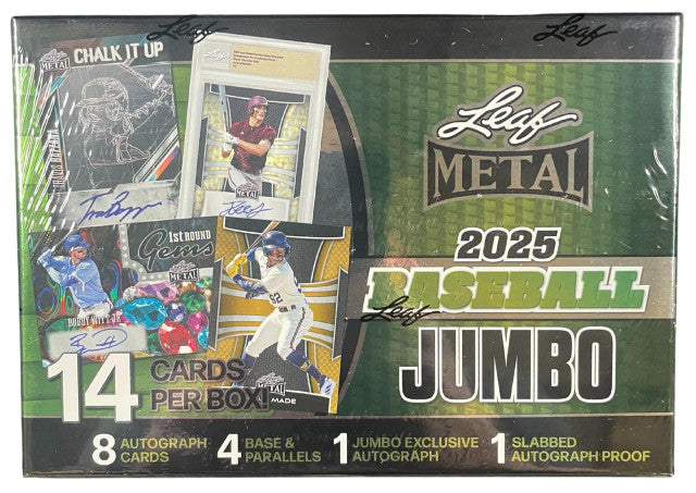 2025 Leaf Metal Baseball Jumbo Box