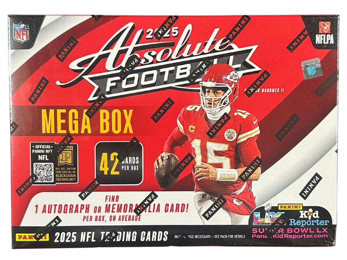 2025 Panini Absolute Football Hobby Mega Box