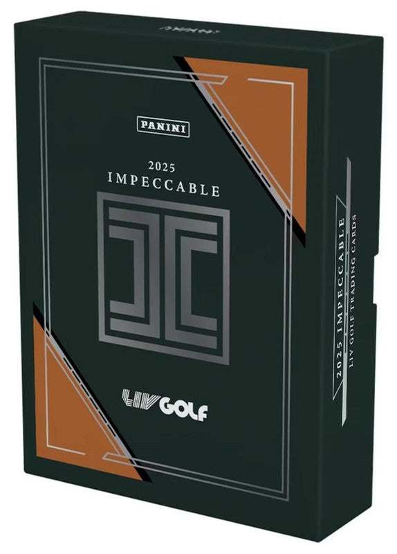 2025 Panini Impeccable LIV Golf Hobby Box (PRE-ORDER)