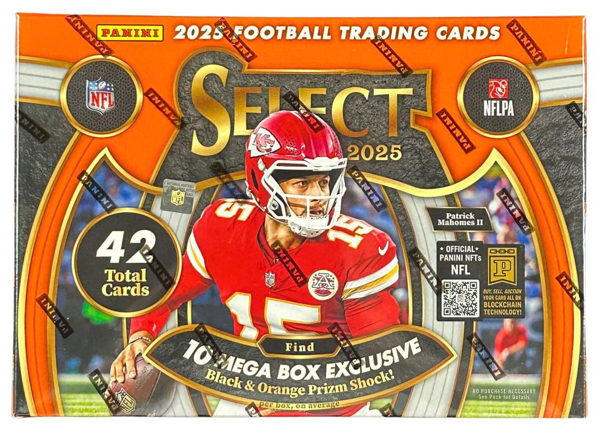 2025 Panini Select Football Hobby Mega Box