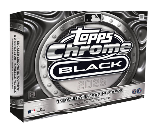 2025 Topps Chrome Black Baseball Hobby Box