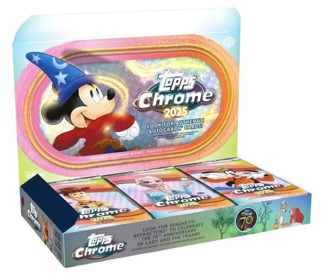 2025 Topps Disney Chrome Hobby Box