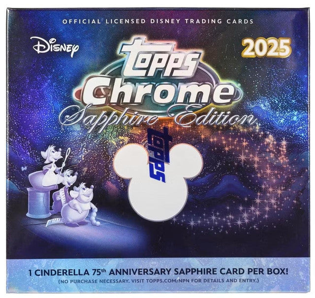 Disney Chrome Sapphire Hobby Box (Topps 2025)