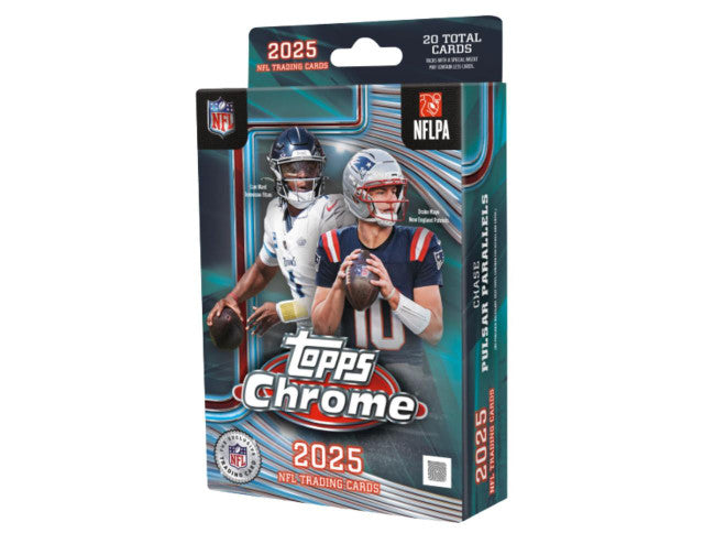 2025 Topps Chrome Football Hanger Box