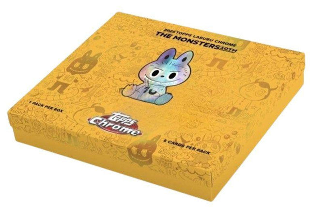 2025 Topps Chrome Labubu 10th Anniversary Box