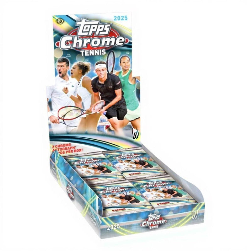 2025 Topps Chrome Tennis Hobby Box