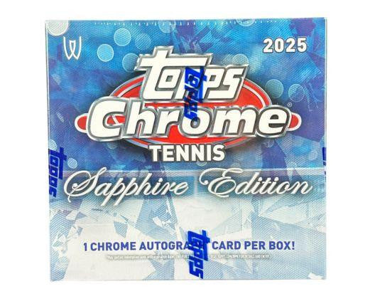 2025 Topps Chrome Tennis Sapphire Edition Box