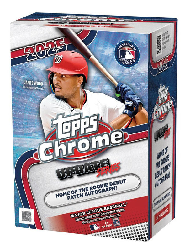 2025 Topps Chrome Update Series Baseball Blaster Box (PRE-ORDER)