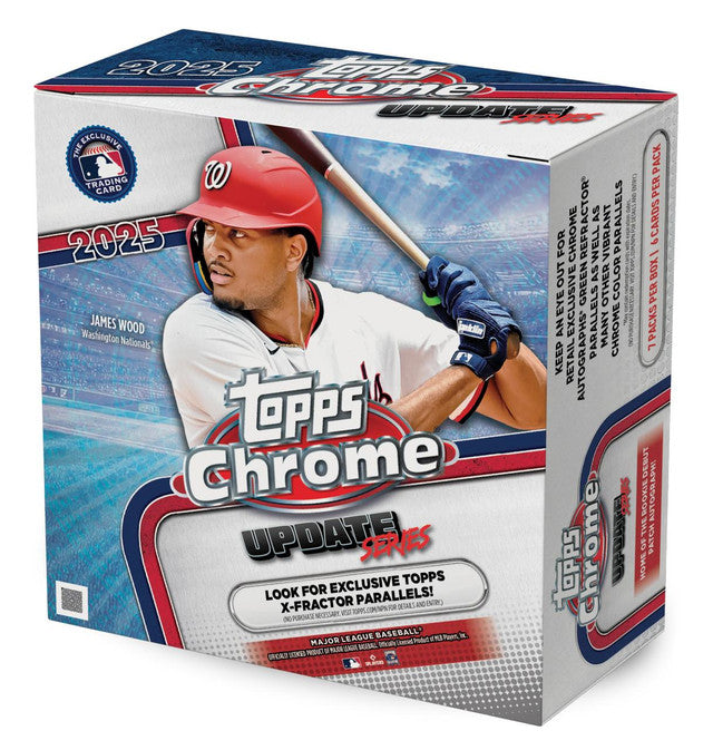 2025 Topps Chrome Update Series Baseball Mega Box (PRE-ORDER)