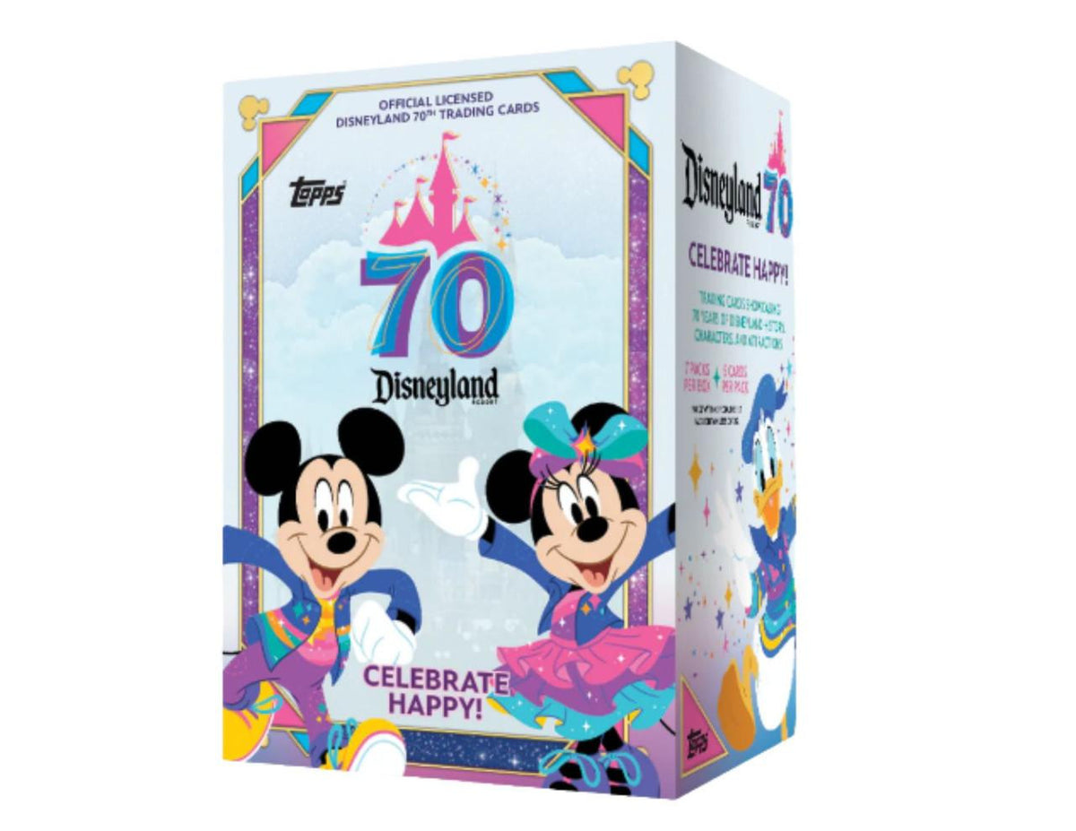 Disneyland 70th Anniversary Blaster Box (Topps 2025) (PRE-ORDER)