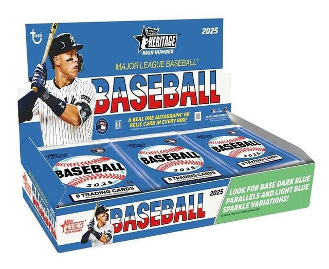 2025 Topps Heritage High Number Baseball Hobby Box (SALE)