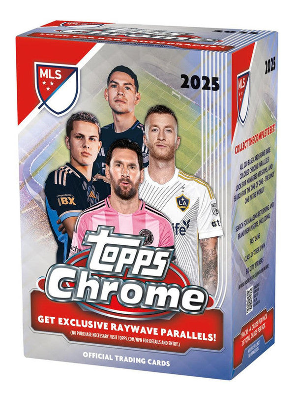 2025 Topps MLS Chrome Blaster Box