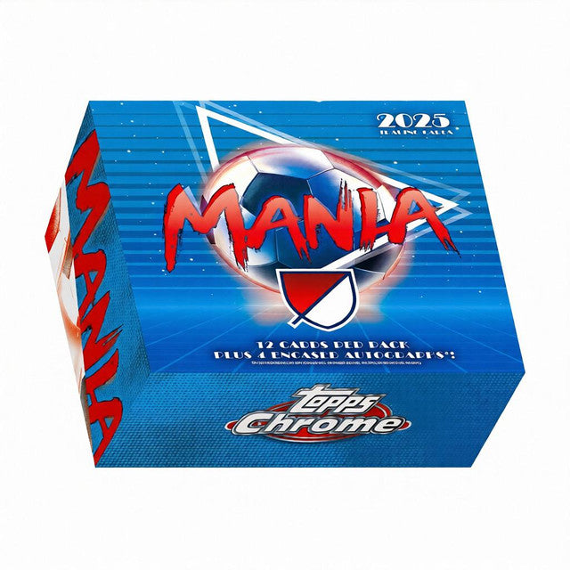 2025 Topps Chrome MLS Soccer Mania Box
