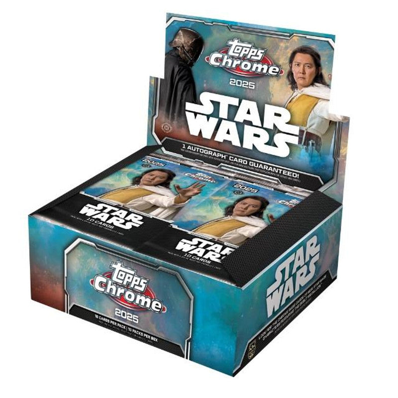 2025 Topps Star Wars Chrome Hobby Box (SALE)