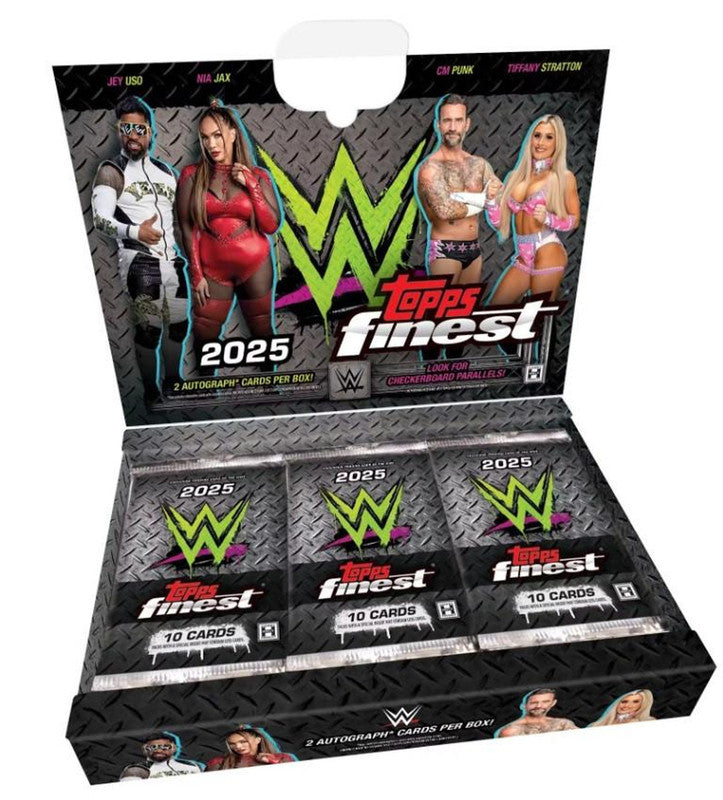 2025 Topps Finest WWE Hobby Box