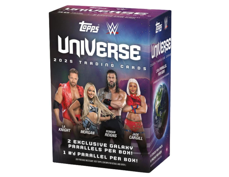 2025 Topps Universe WWE Wrestling Blaster Box (PRE-ORDER)