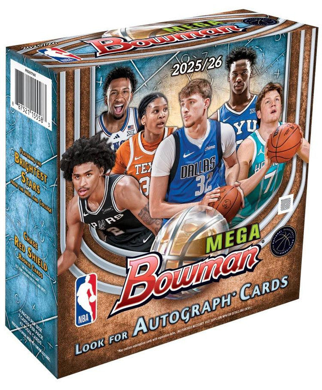 2025/26 Bowman Basketball Mega Box (PRE-ORDER)