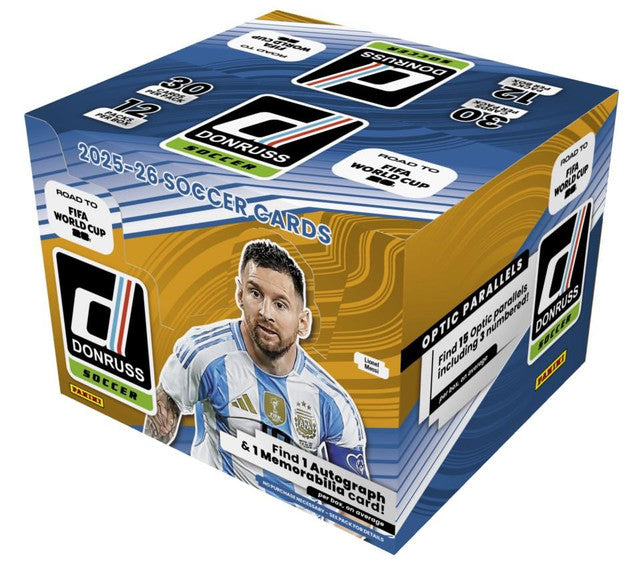 2025/26 Panini Donruss Road to FIFA World Cup Soccer Hobby Box (SALE)