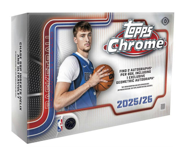 2025/26 Topps Chrome Basketball Breaker Delight Box