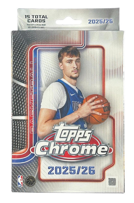 2025/26 Topps Chrome Basketball Hanger Box