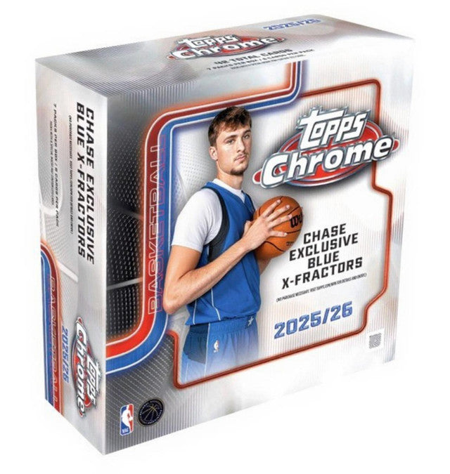 2025/26 Topps Chrome Basketball Mega Box (PRE-ORDER)