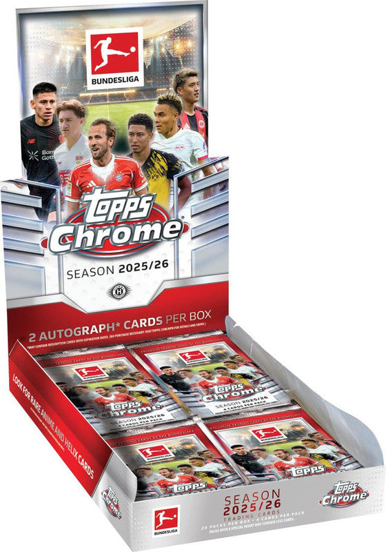 2025/26 Topps Chrome Bundesliga Soccer Hobby Box