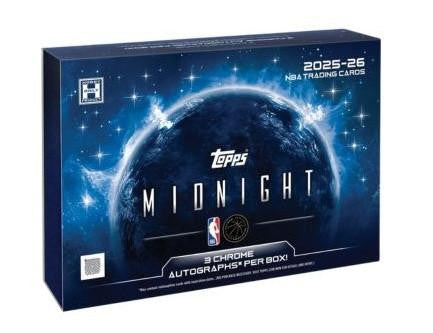 2025/26 Topps Midnight Basketball Hobby Box (SALE)