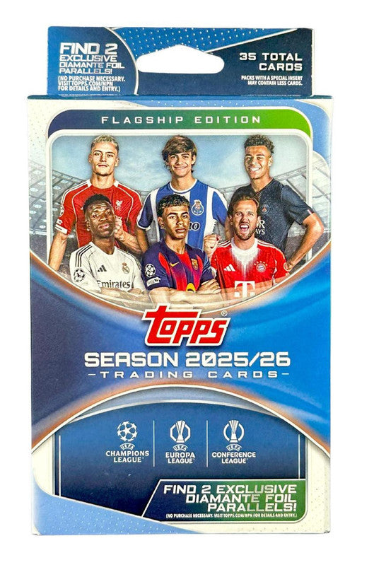 2025/26 Topps UEFA Club Competitions Soccer Hanger Box