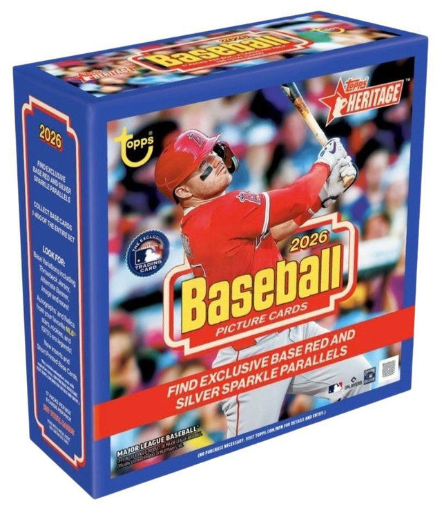 2026 Topps Heritage Baseball Mega Box