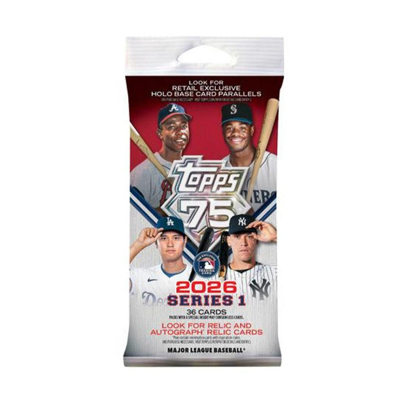 2026 Topps Series 1 Baseball Fat Pack