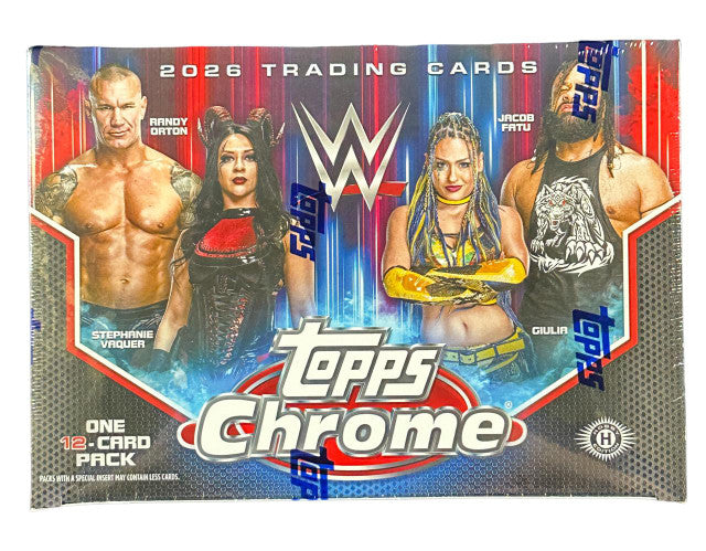 2026 Topps Chrome WWE Wrestling Delight Box