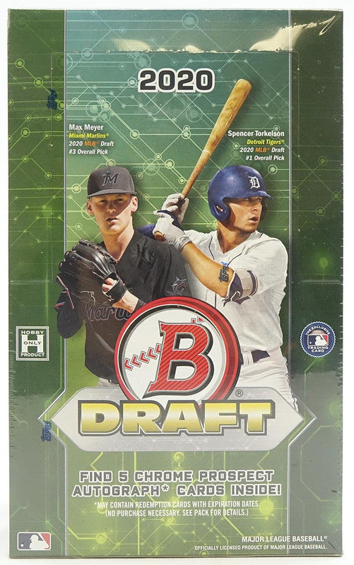 2020 Bowman Draft Baseball Super Jumbo Box