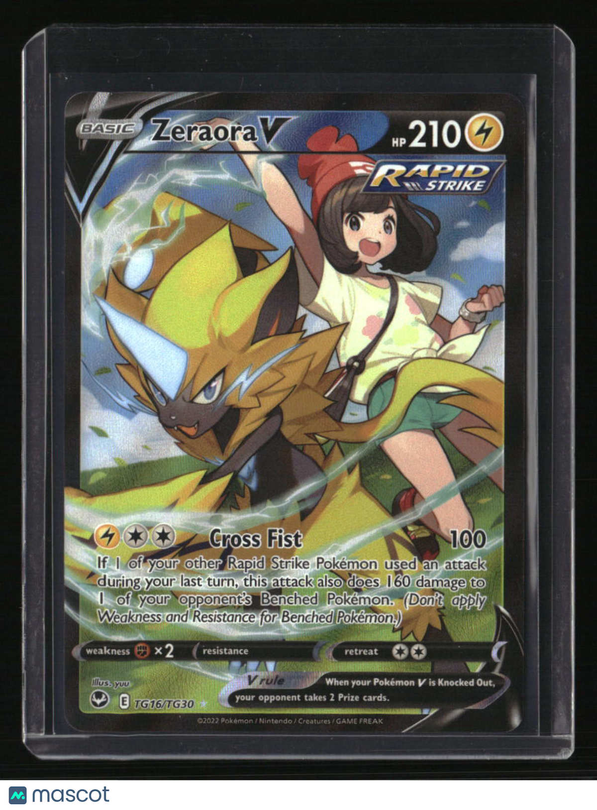 SWSH12: Silver Tempest Trainer Gallery Zeraora V