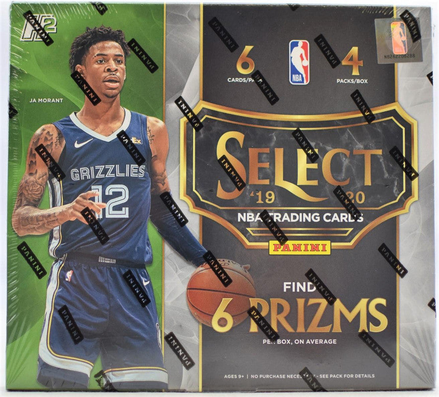 2019/20 Panini Select Basketball H2 Hobby Hybrid Box