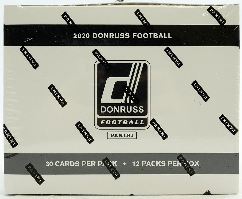 2020 Panini Donruss Football Jumbo Value 12-Pack Box