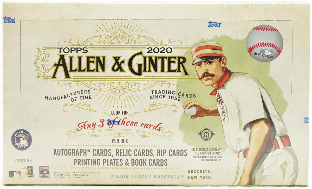 2020 Topps Allen &amp; Ginter Baseball Hobby Box