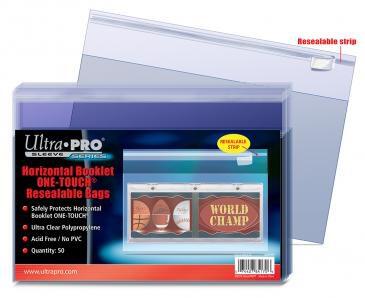 Ultra Pro: Booklet One-Touch Resealable Bags - Horizontal