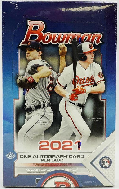 2021 Bowman Baseball Hobby Box