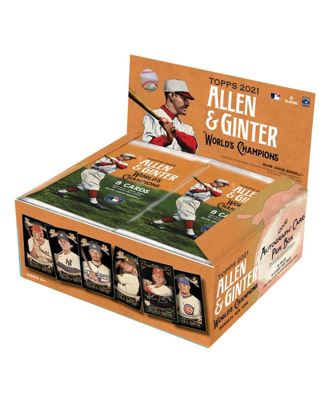 2021 Topps Allen &amp; Ginter X Baseball Hobby Box