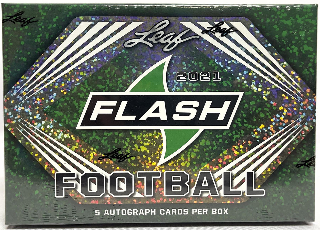 2021 Leaf Flash Football Hobby Box