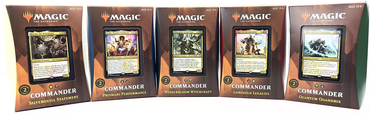 Magic the Gathering: Commander 2021 Set (5)