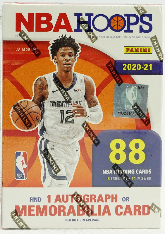 2020/21 Panini NBA Hoops Basketball Blaster Box