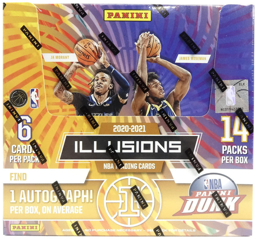 2020/21 Panini Illusions Basketball Hobby Box