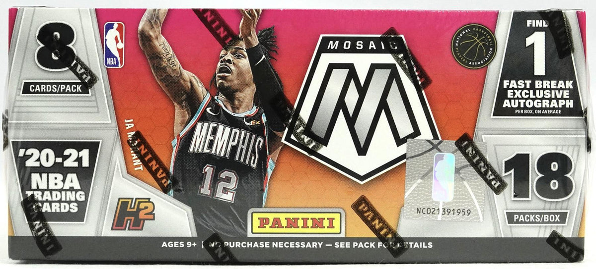 2020/21 Panini Mosaic Fast Break Basketball Hobby Box