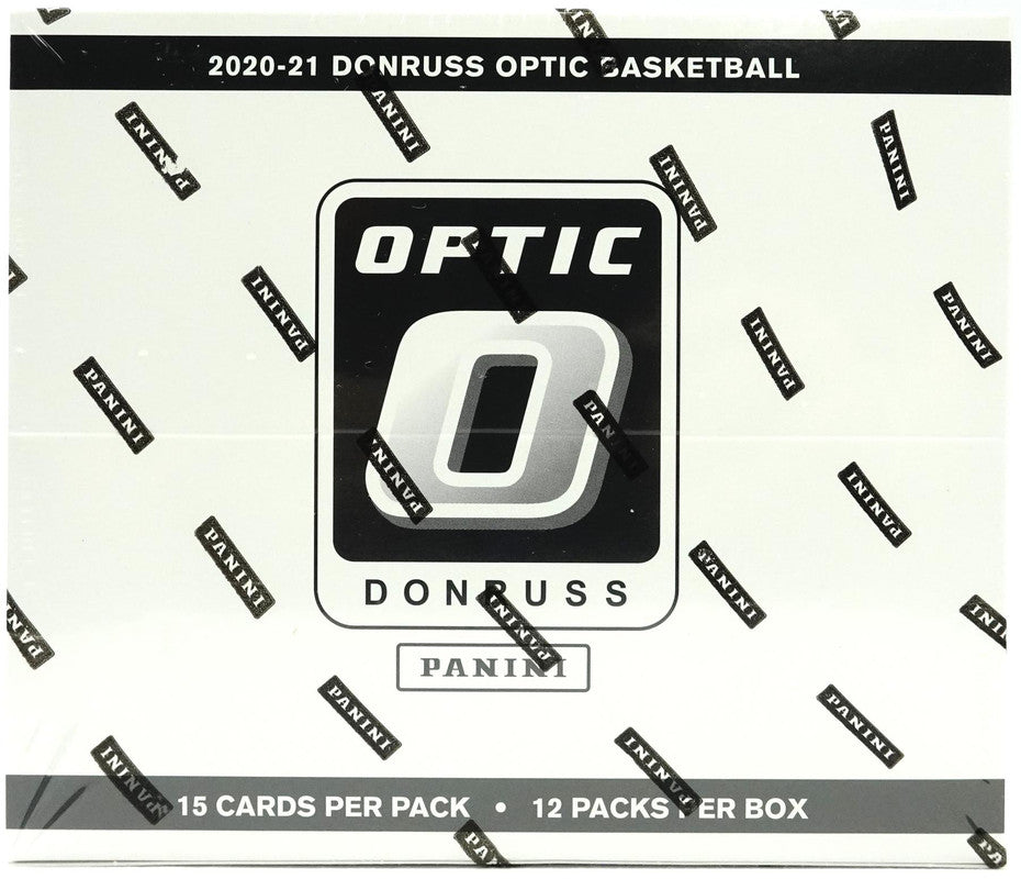 2020/21 Panini Donruss Optic Basketball Cello Multi 12-Pack Box (Blue Velocity Prizms!)