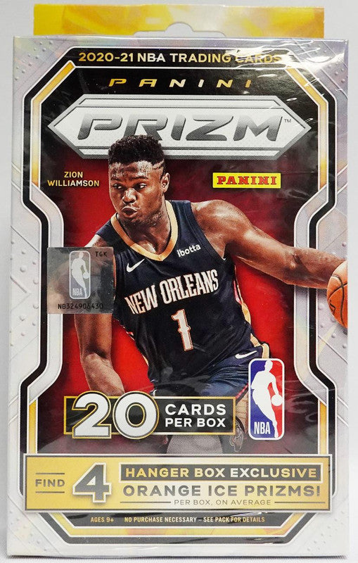 2020/21 Panini Prizm Basketball Hanger Box (Orange Parallels!)