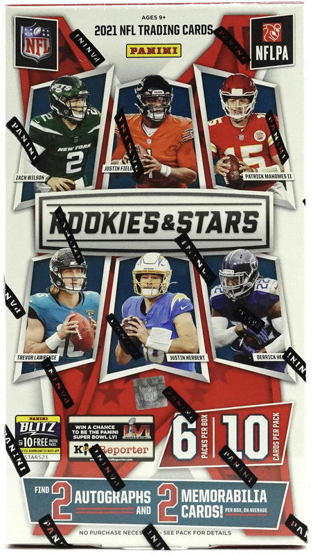 2021 Panini Rookies &amp; Stars Football Hobby Box